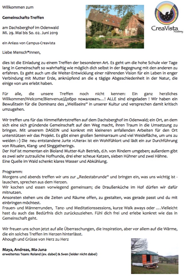 CreaVista Gem-Treffen Mai 2019